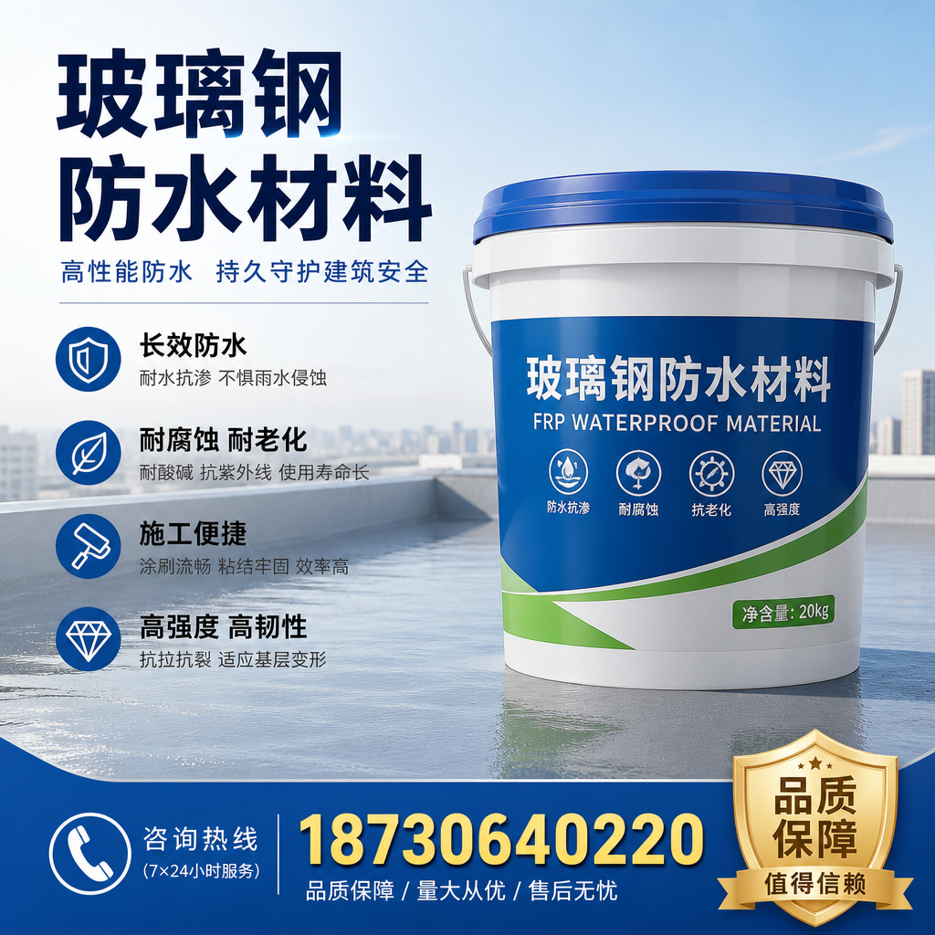 专家解析:玻璃钢防水材料的市场前景分析在 泉州