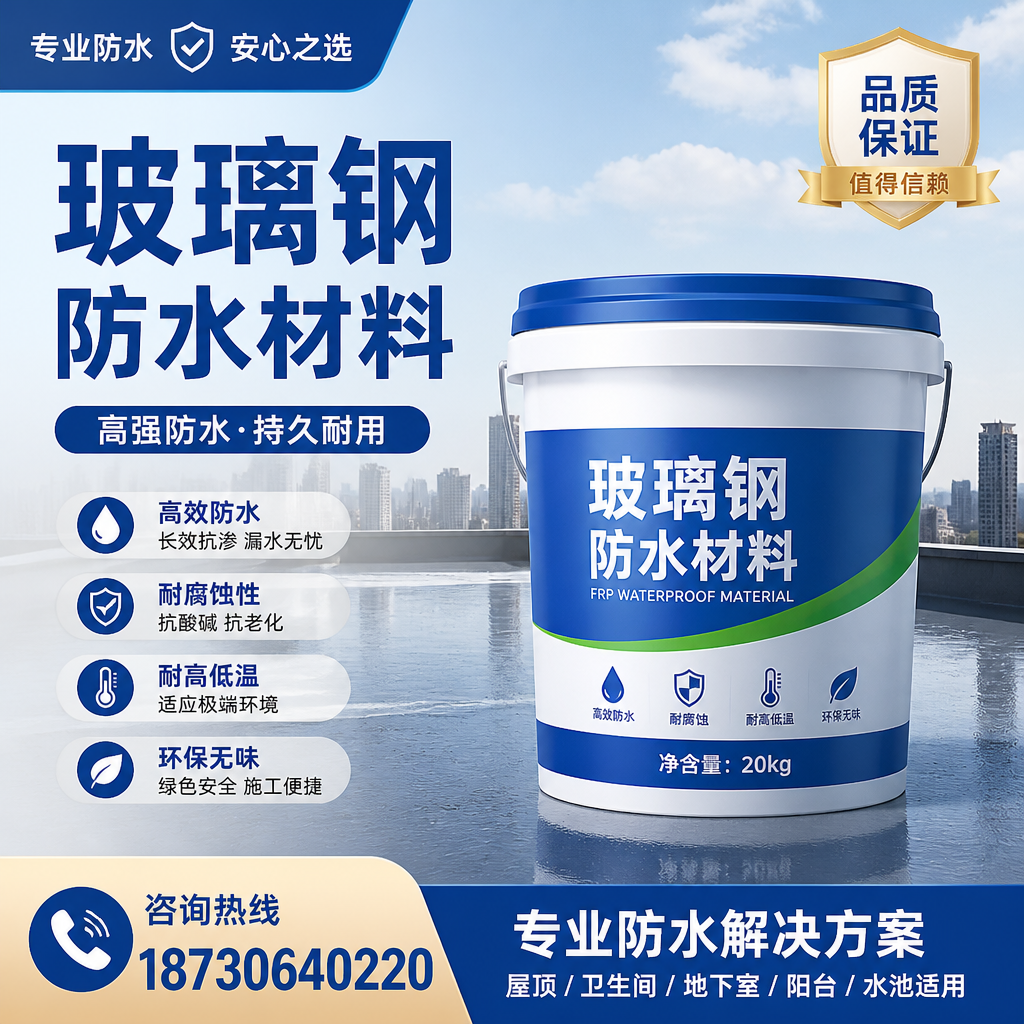 了解玻璃钢防水材料的市场趋势,泉州 企业不可不知